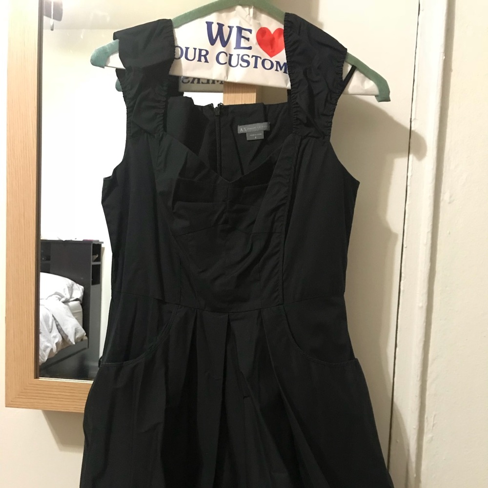 Armani Exchange Black Dress Size 2